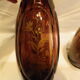 Pair of colored glass vases