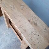 Workbench 120cm old solid wood