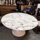 Table knoll eero saarinen modèle tulipe en marbre 137 cm