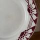 Lot de deux assiettes plates Magnolia St Amand