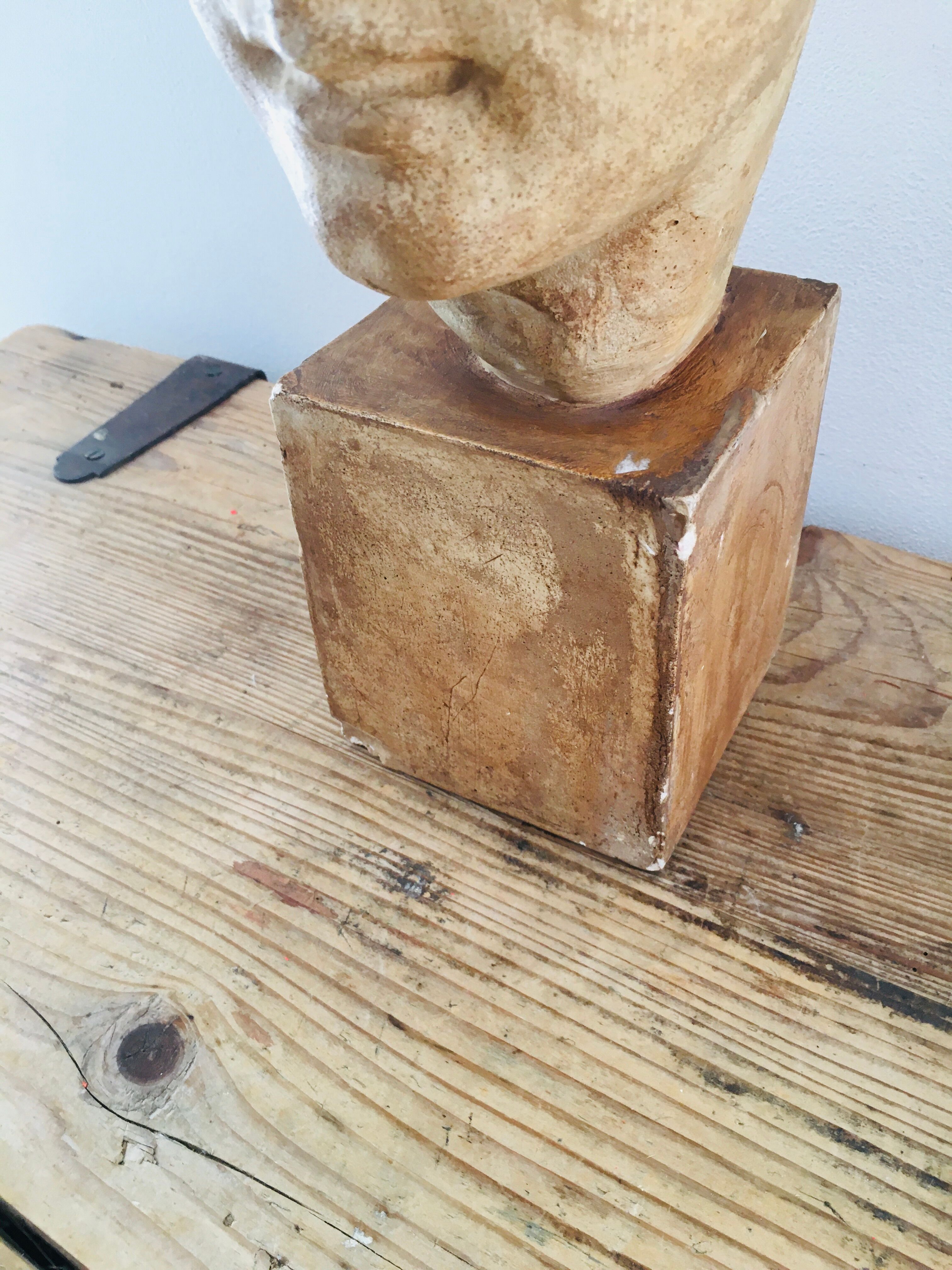 Plaster head goddess Hygie