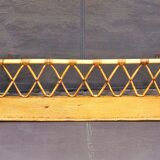 Rattan wall shelf 60s