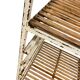 Vintage industrial cart / multi-level display / shelf on wheels