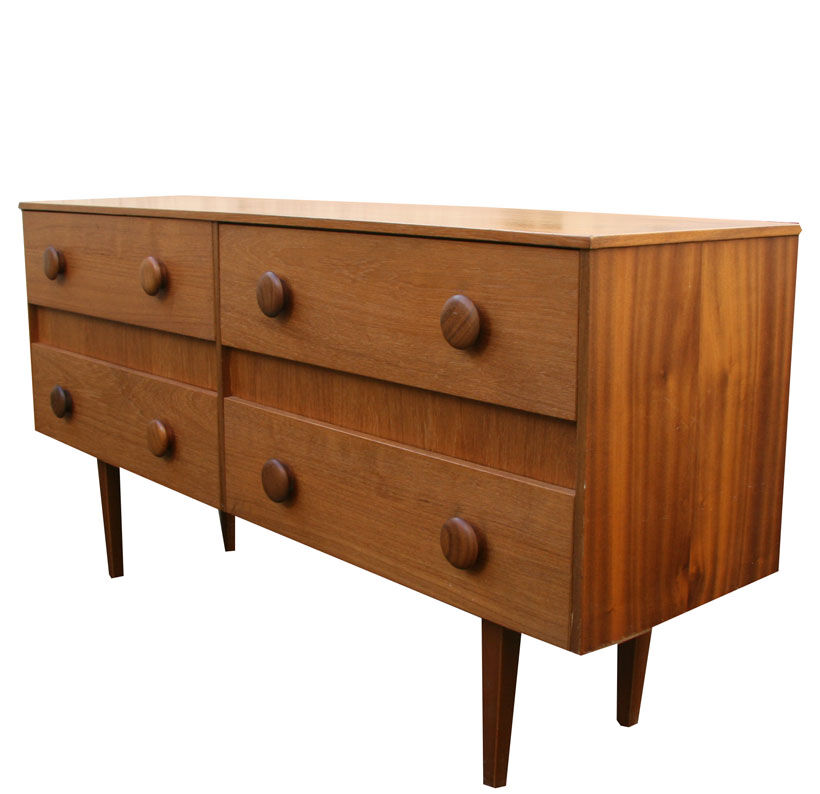 Enfilade en teck blond  1970
