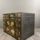 Antique Hand Painted Wooden Chest