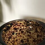 Vintage Murano tortoiseshell ashtray