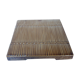 Cheese platter imitation earthenware straw mat
