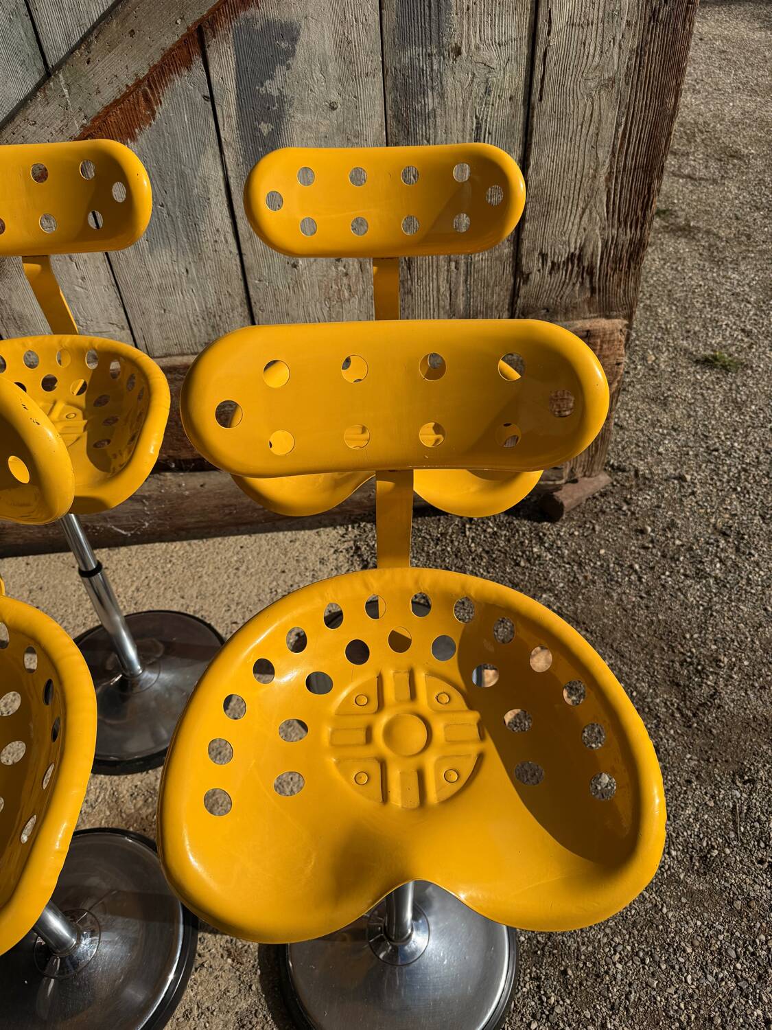 4 tabourets par Etienne Fermigier pour Mirima