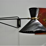 Roger Mathieu's diabolo sconce for Lunel with double lighting
