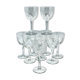 10 Wine glasses