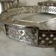 Silver metal aperitif tray circa 1950
