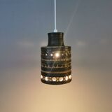 Danish ceramic hanging lamp, designed by Jette Hellerøe, in the 1970s.