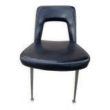 1 chaise noire 1960/70