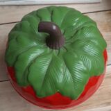 Vintage Tomato Ice Cube Tray Ice Bucket