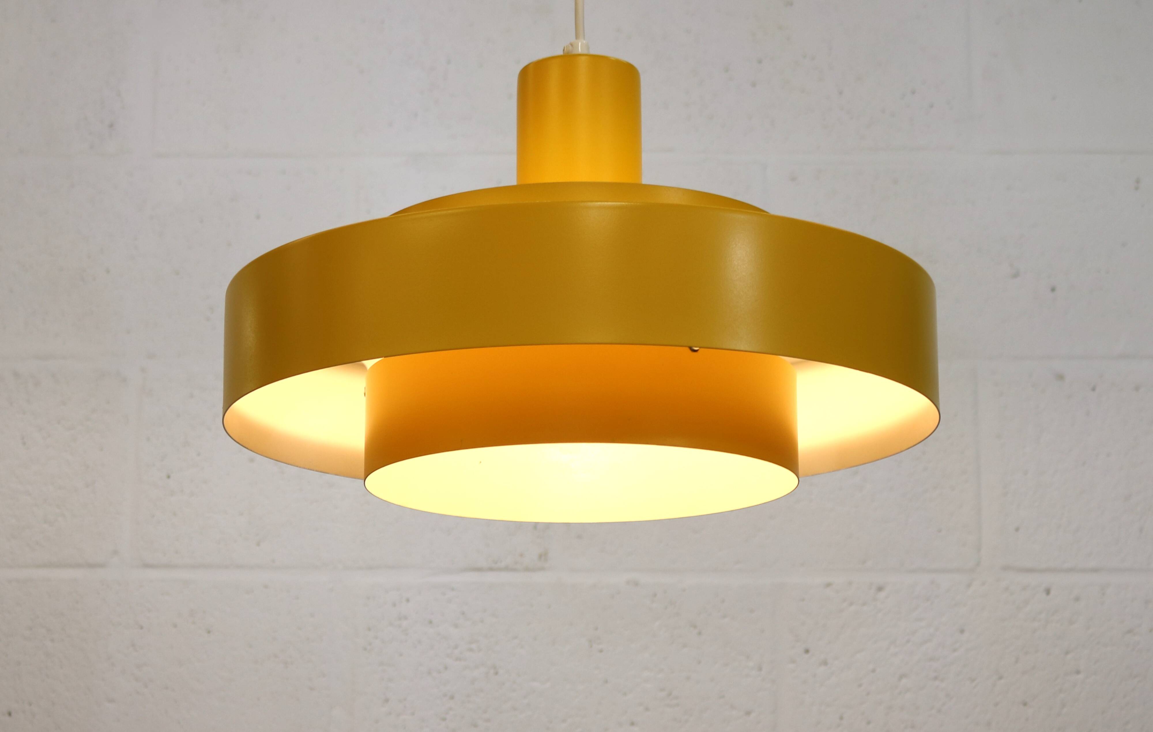 Mid-century modern hanging lamp by Jo Hammerborg - Fog & Morup - model Equ