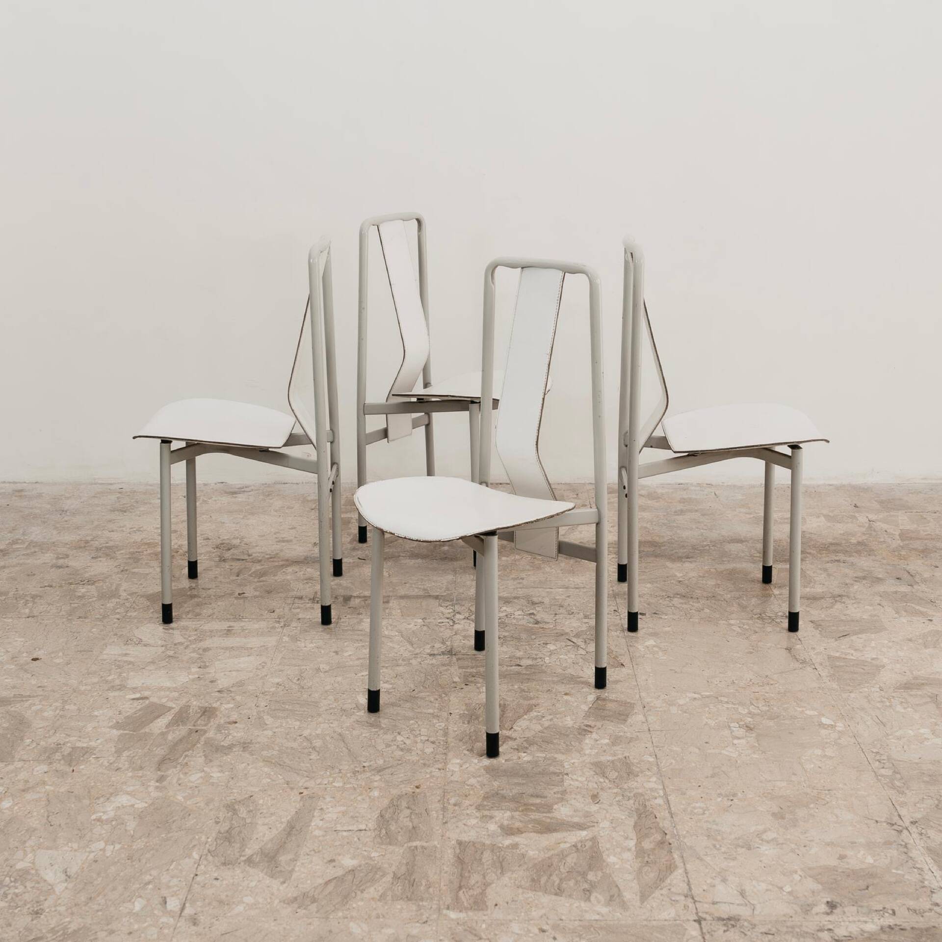 Ensemble de 4 Chaises Mod. Irma, Achille Castiglioni Zanotta  Années 80