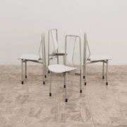 Ensemble de 4 Chaises Mod. Irma, Achille Castiglioni Zanotta  Années 80