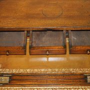 Harrods Kennedy Leather Slope Desk with Drawers