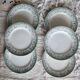6 vintage dessert plates - Terre de fer - Moulin des Loups - Wi model