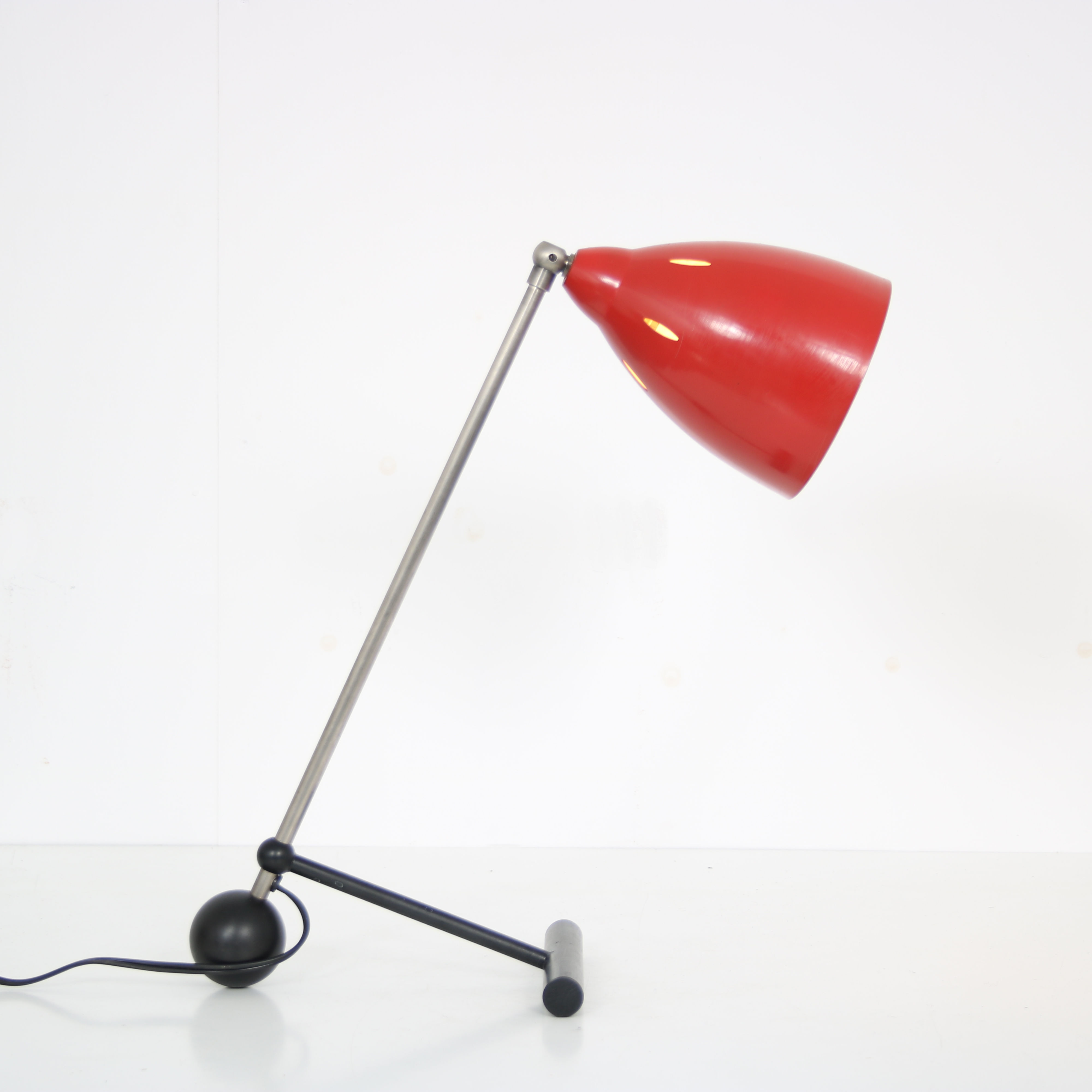 1950s adjustable dutch design desk lamp