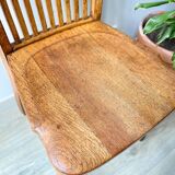 Office chair in solid oak baumann b8 19220/30