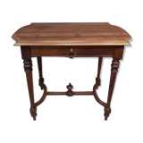 Walnut burreau table in 1900