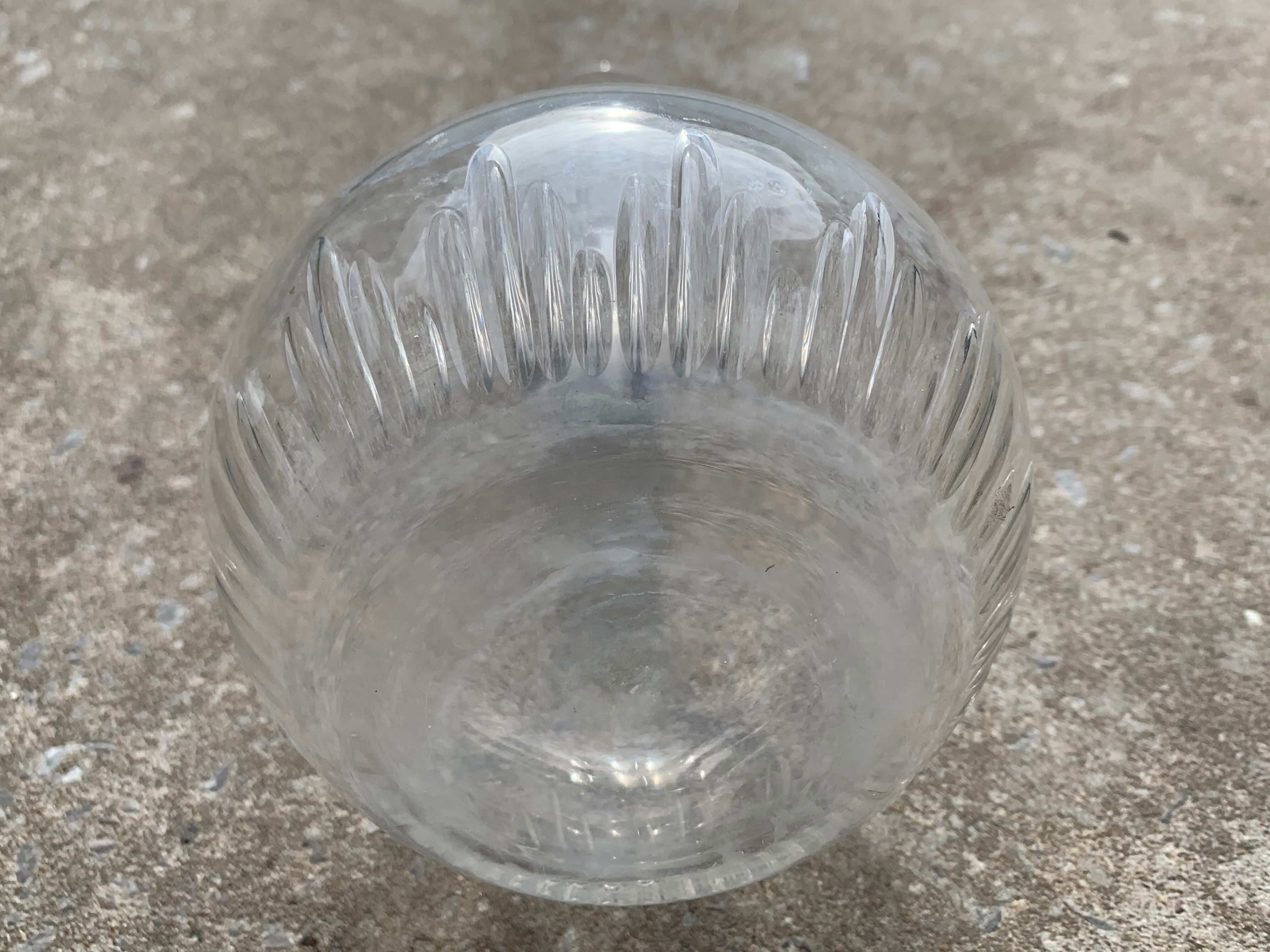 Old wine carafe with cork