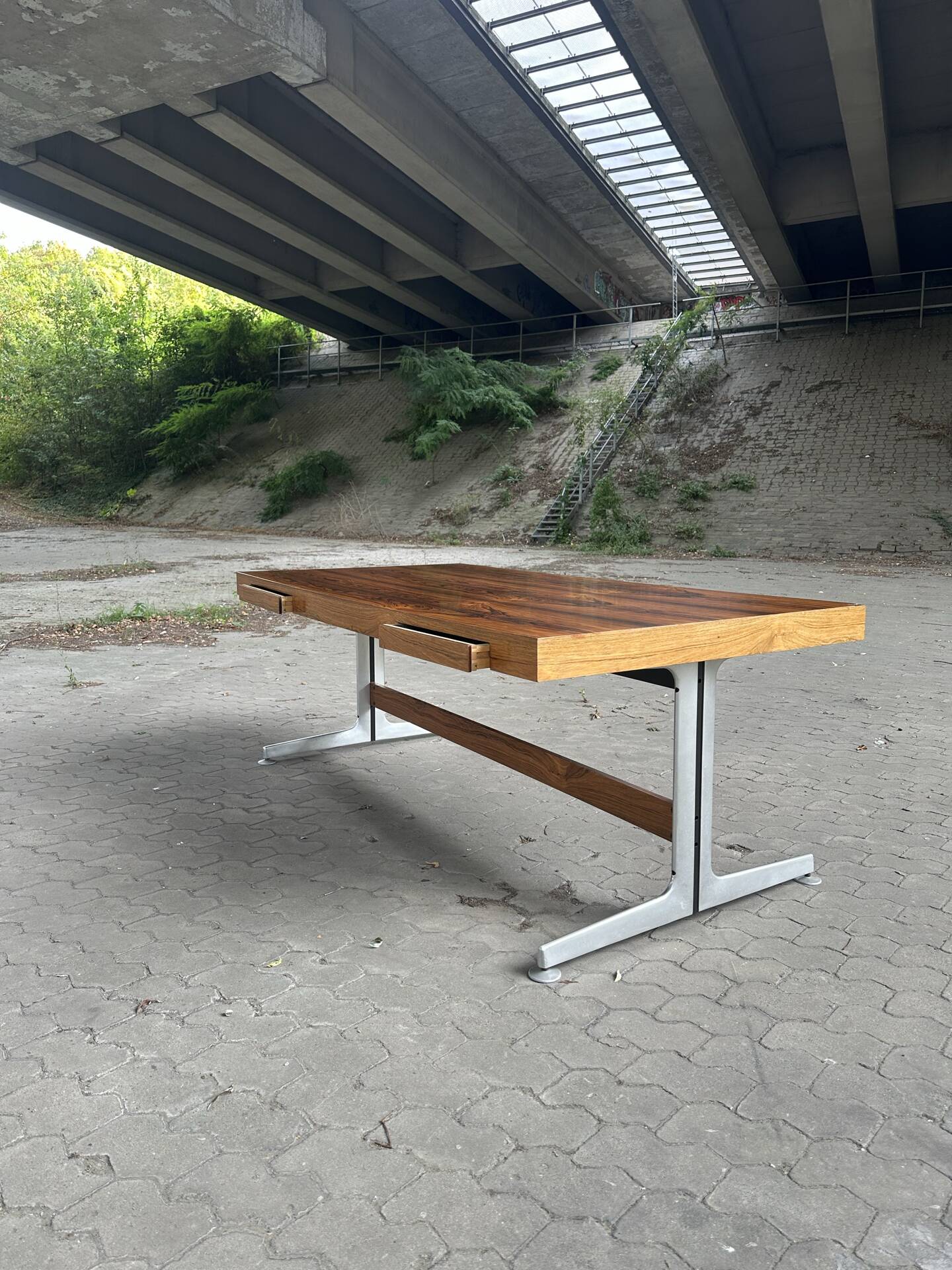 Executive desk in rosewood – Fabricius & Kastholm – Denmark – 1960
