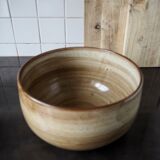 Grand saladier et 6 tasses faïencerie Niderviller
