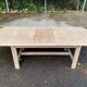 Table à manger de ferme extensible rénovée 240cm