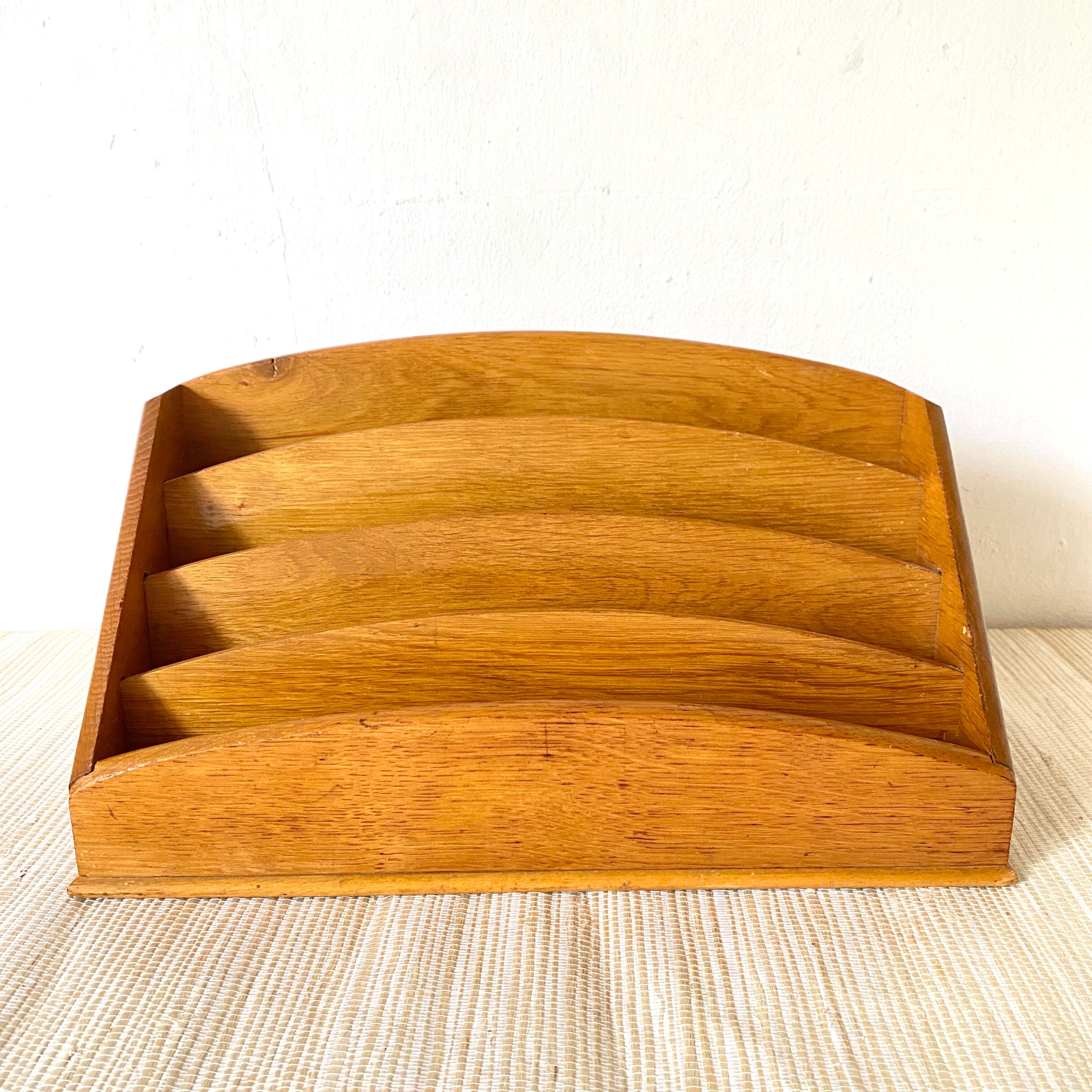 Vintage letter rack