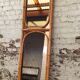 Large rattan mirror from the 70s