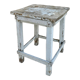 Wooden workshop stool, original color