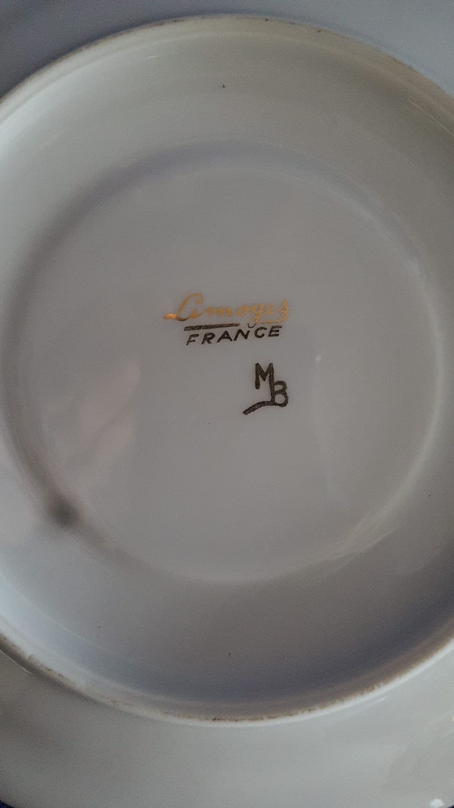 Chocolate cup limoges