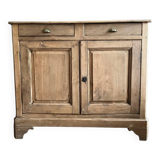 Parisian buffet in raw wood