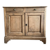 Buffet parisien en bois brut