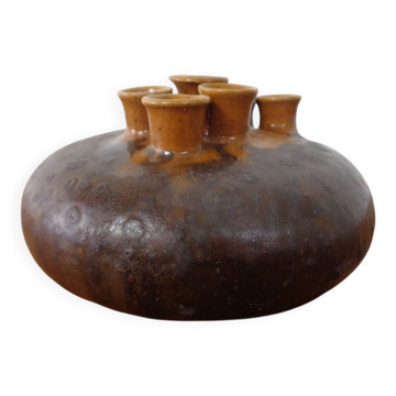 Ceramic Mushroom Vase, 1960s