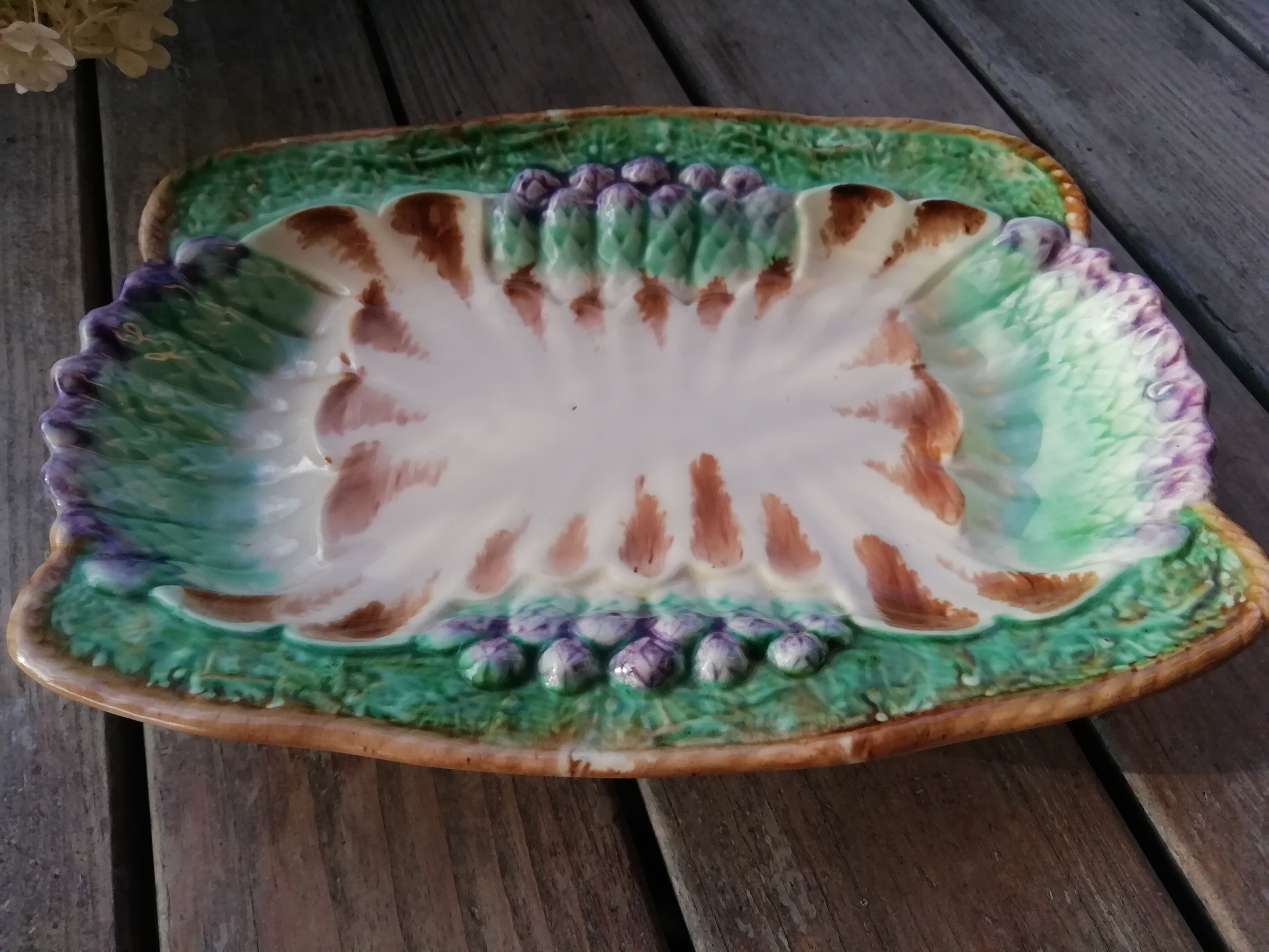 Slurry asparagus dish