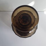 Vintage decanter in grey glass