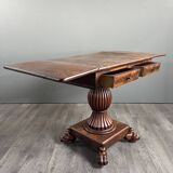 Mahogany drop-leaf table, 19th century