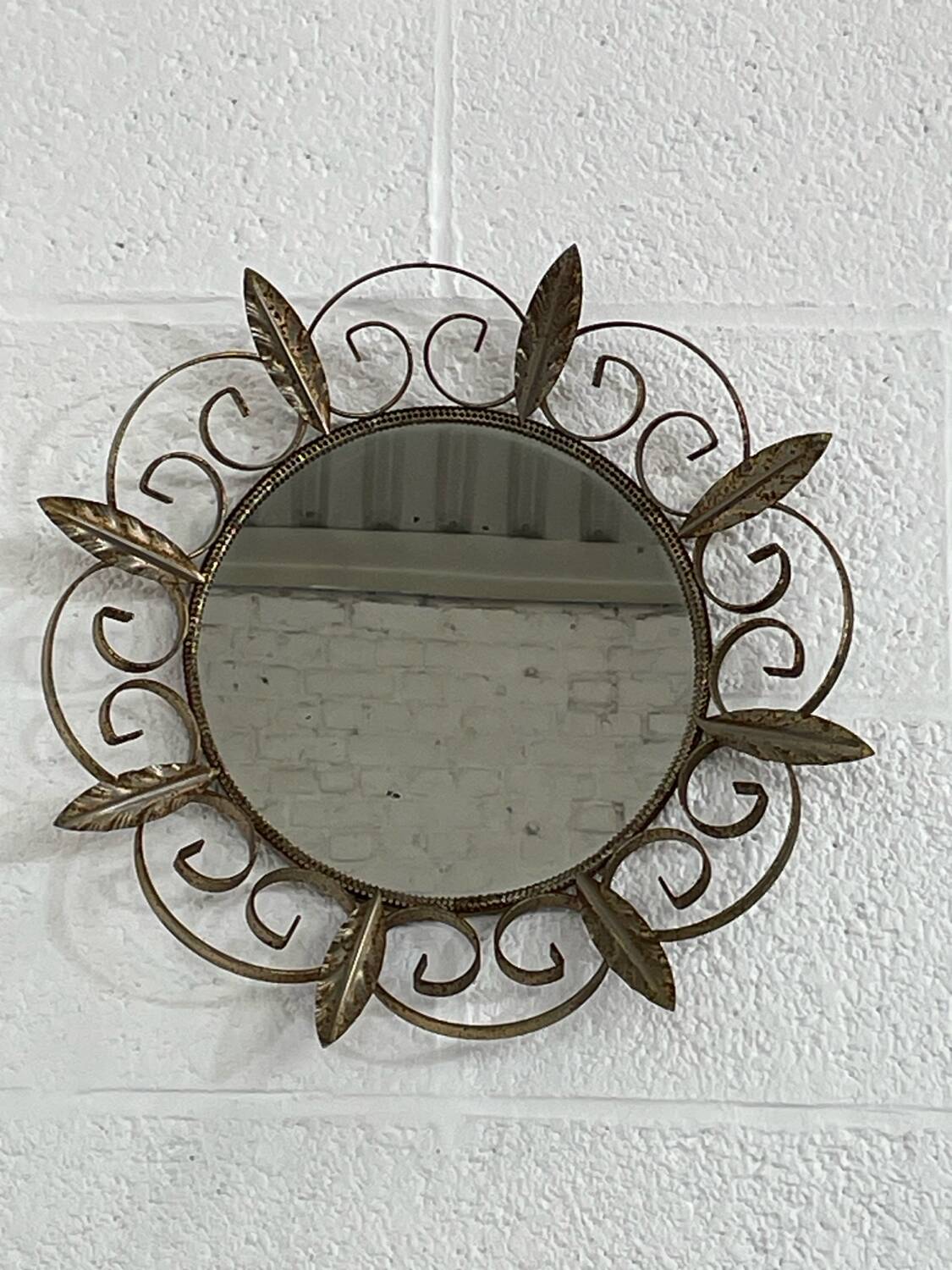 60s wall mirror