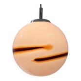 Suspension en verre de Mazzega, Italie, 1970