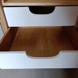 Armoire pieds compas rénovée