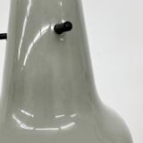 Mid-century grey glass pendant hanging lamp , 1960s Scandinavian