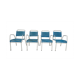 Set of 4 chairs vintage scoubidou
