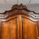 Louis XV style mahogany shell cabinet circa 1850