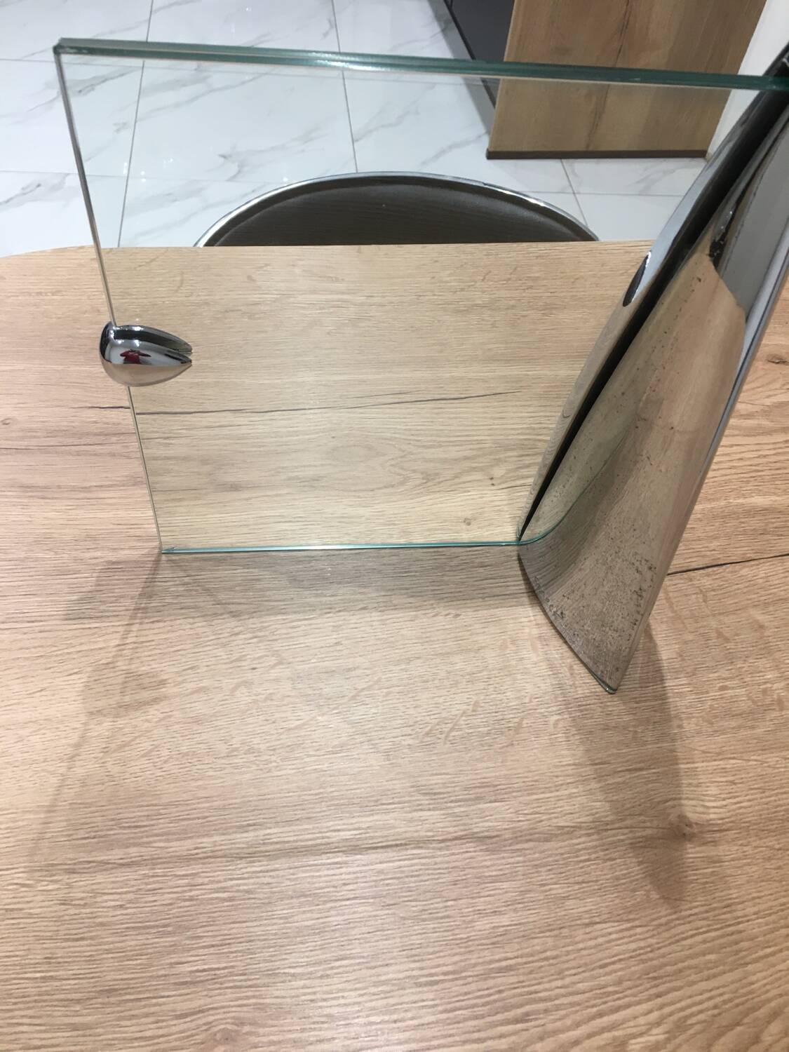 Shark by Starck chrome photo frame