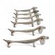 Vintage Knife Rests, Set of Six Silver Plated Dachshund Dogs, Italy, 20th-C