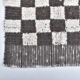 Tapis de couloir à carreaux fait main 2x10 69x308Cm SK241431
