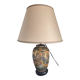 Old Japanese table lamp with Satsuma decoration.